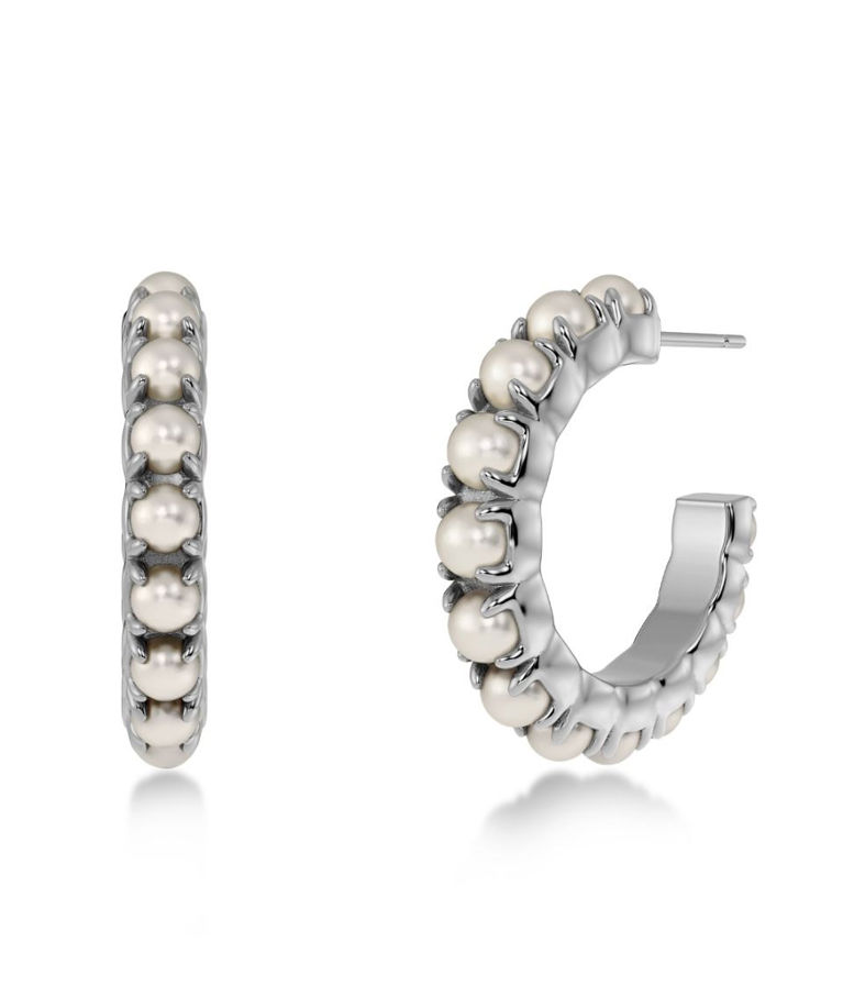 Stålörhänge Lilo Hoops L