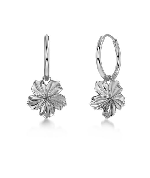 Stålörhängen Jasmine Hoops