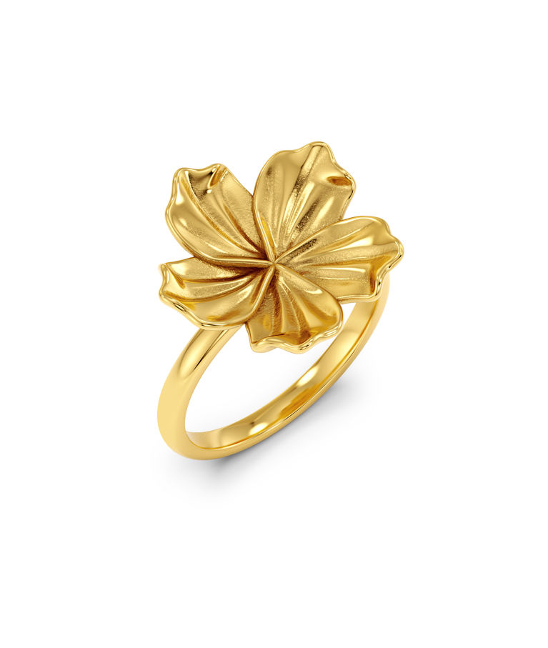 Stålring Jasmine S Gold SIZE S