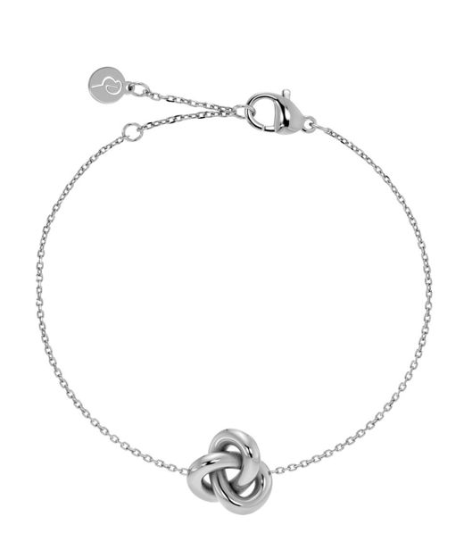 Stålarmband infinity knot