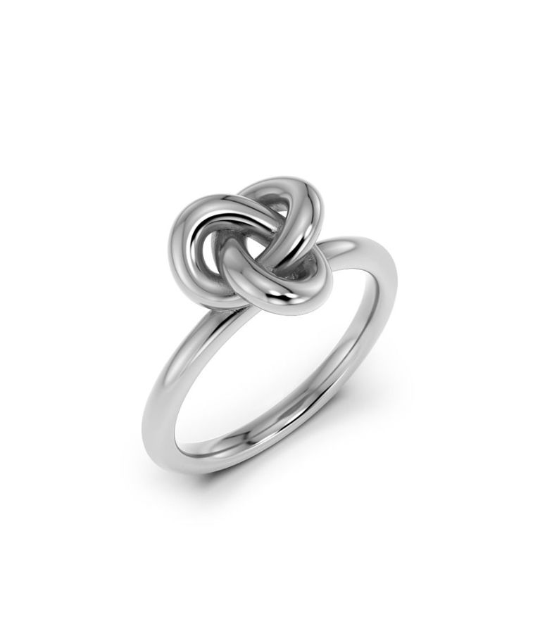 Stålring infinity knot S SIZE M