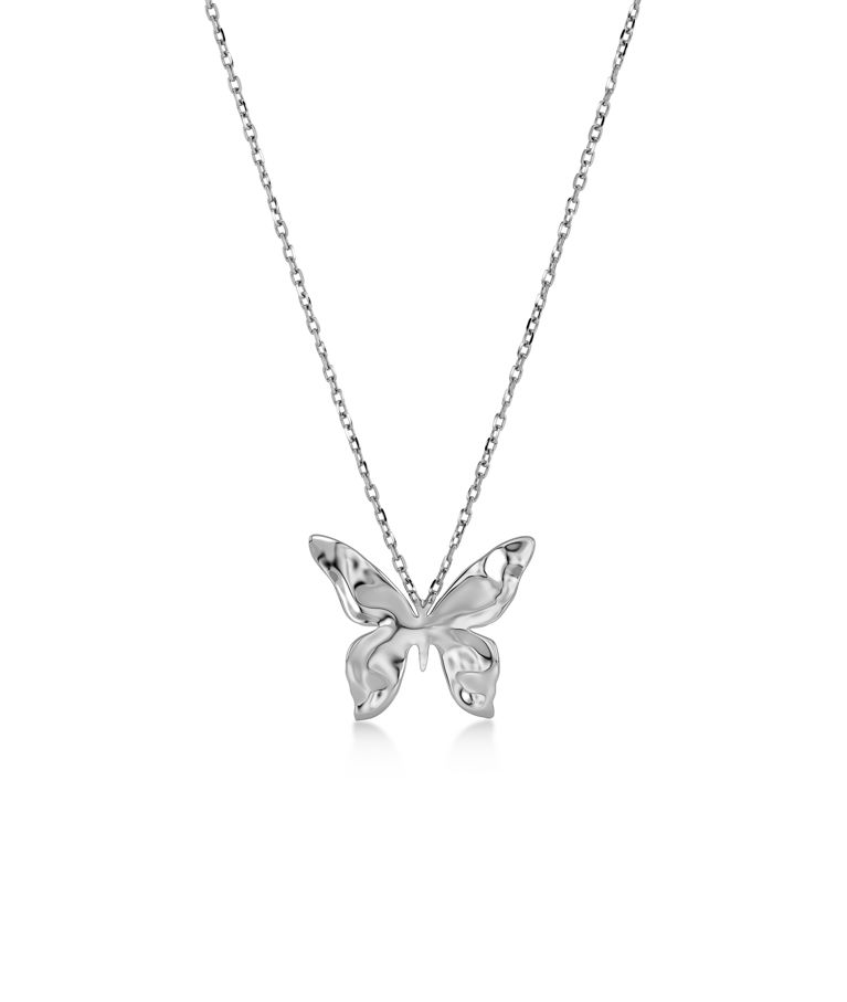 Stålhalsband Butterfly S