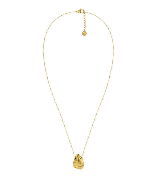 Stålhalsband tidal S gold
