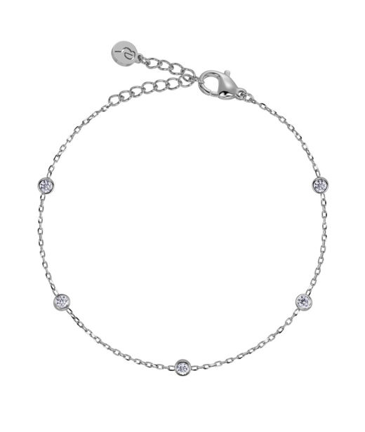 Stålarmband Petite cz