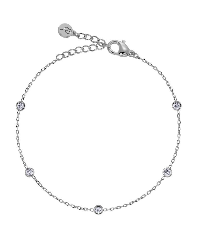 Stålarmband Petite cz