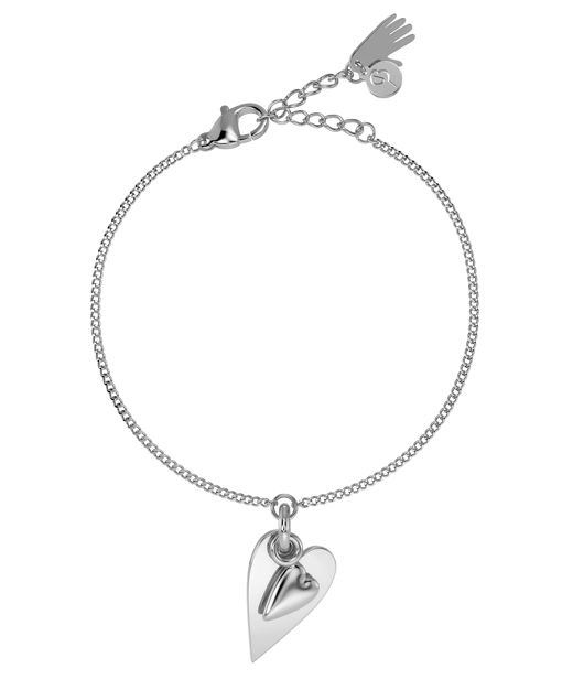 Stålarmband Heart to Heart