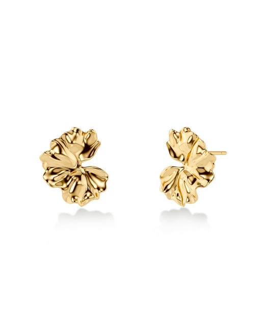 Stålörhängen Gerana Studs S Gold SP26