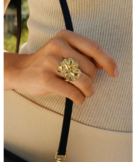 Stålring Gerana Ring Gold SP26