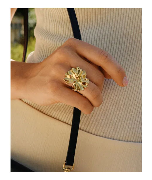 Stålring Gerana Ring Gold SP26
