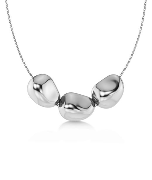 Stålhalsband Leora Necklace Multi L Steel SP26
