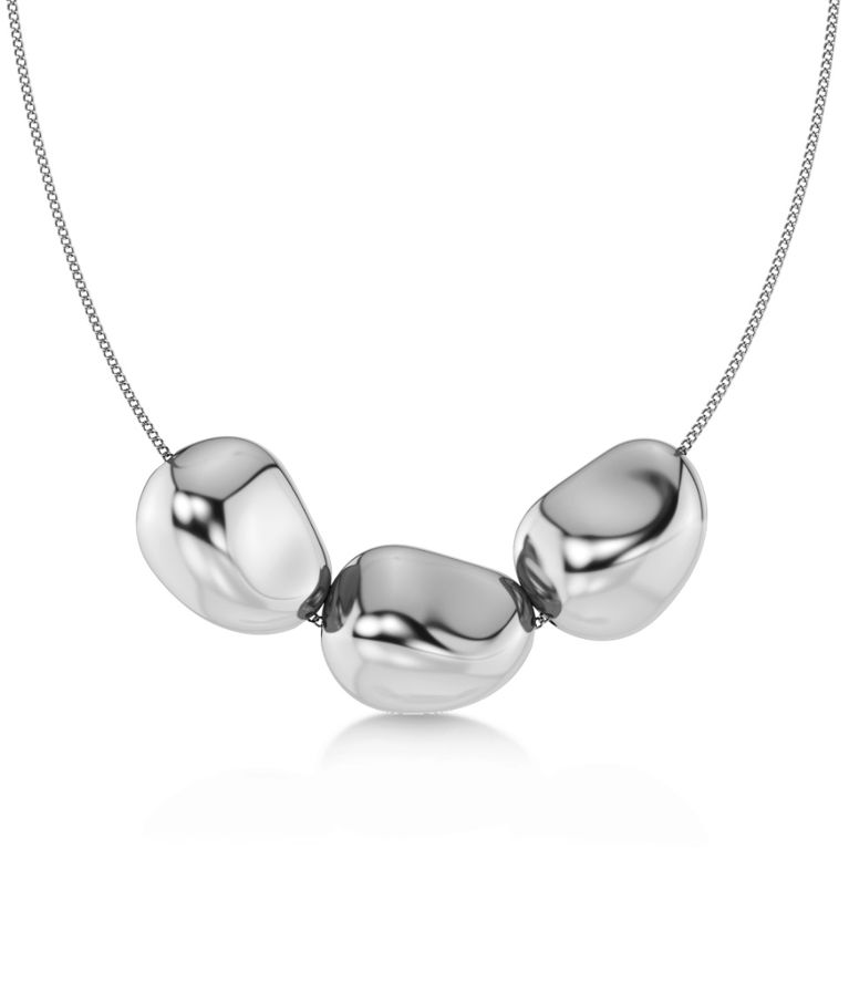 Stålhalsband Leora Necklace Multi L Steel SP26