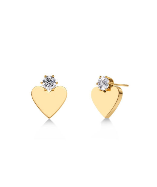 Stålörhänge Love Spark Studs
