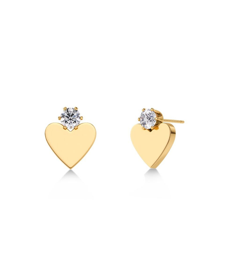 Stålörhänge Love Spark Studs