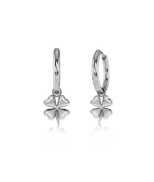 Stålörhängen Lucky Mini Hoops Steel SP26