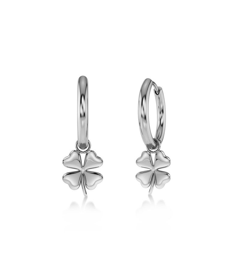 Stålörhängen Lucky Mini Hoops Steel SP26