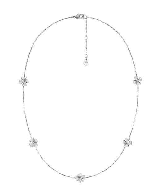 Stålhalsband Lucky Mini Necklace Steel SP26