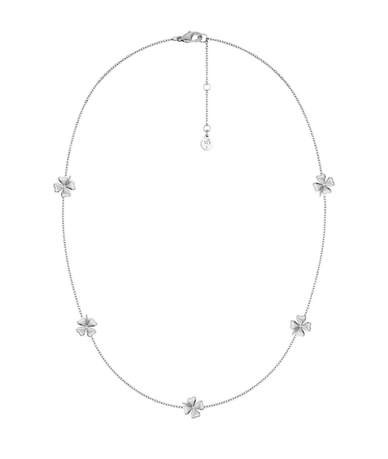 Stålhalsband Lucky Mini Necklace Steel SP26