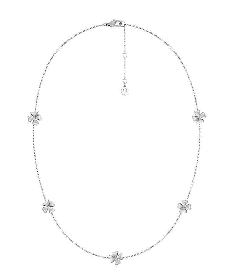 Stålhalsband Lucky Mini Necklace Steel SP26
