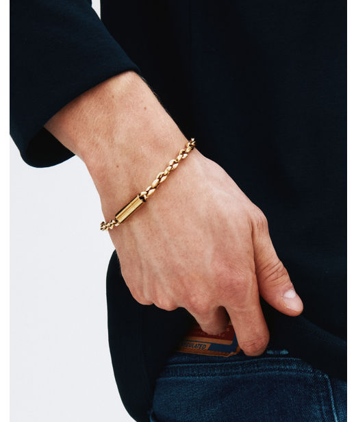 Stålarmband Nico Bracelet Gold SP26