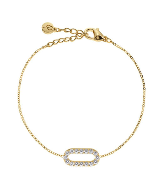 Stålarmband Inez Gold