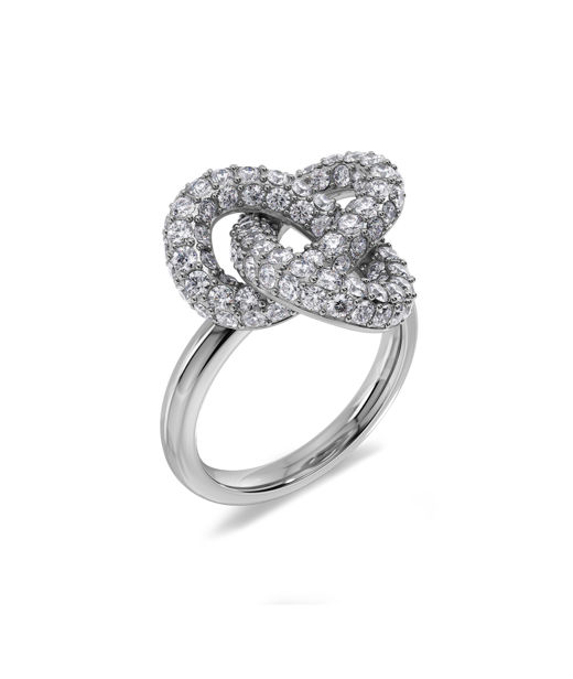 Stålring Infinity Knot Sparkling L SIZE L