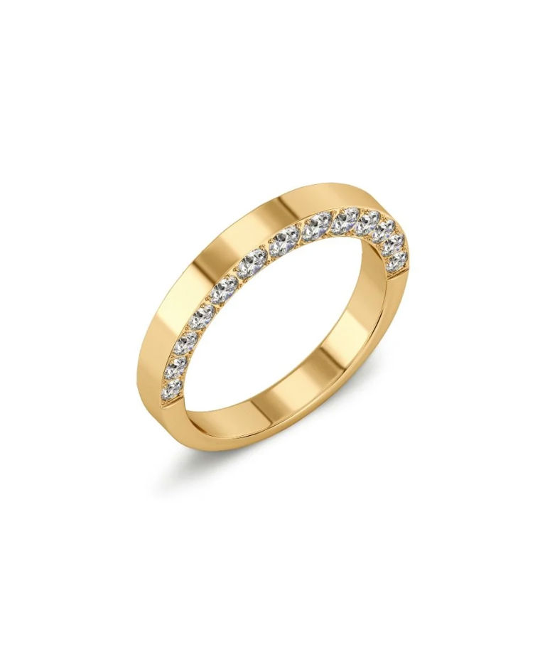 Stålring Monarch Ring Gold SP26
