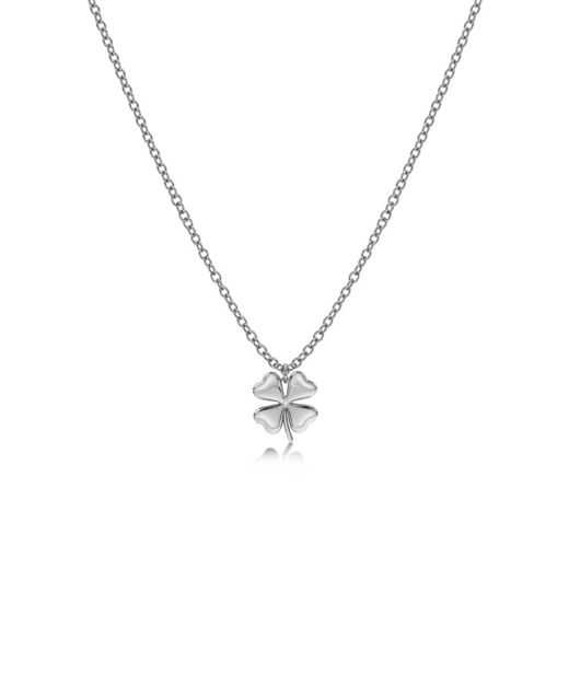 Stålhalsband Lucky Mini Necklace Steel SP26