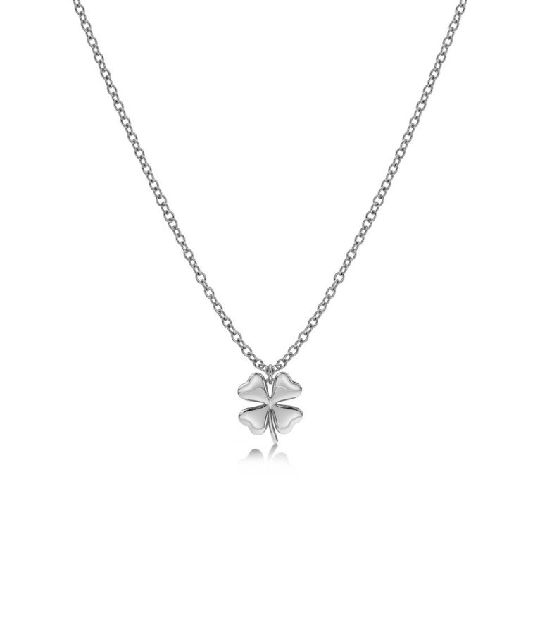 Stålhalsband Lucky Mini Necklace Steel SP26