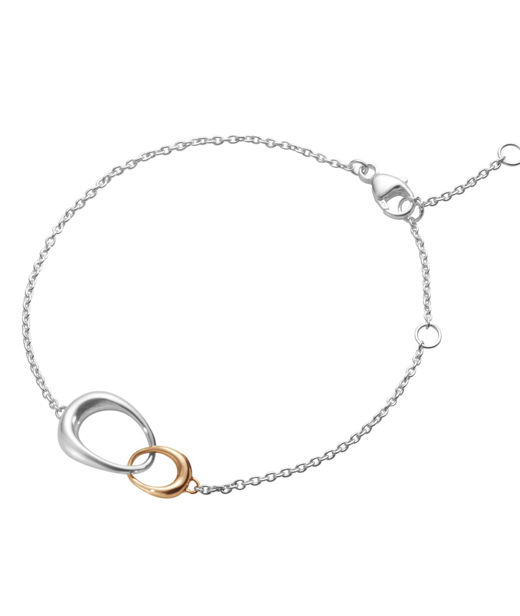 Silverarmband Offspring 18k rosé BS2