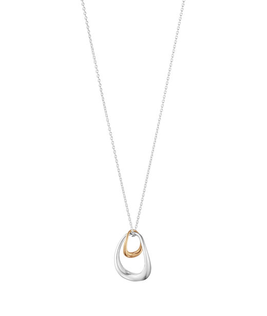 Silverhalsband Offspring 18k rosé BS3