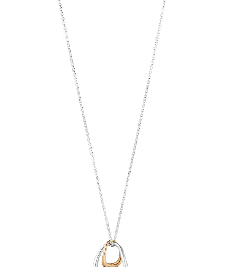 Silverhalsband Offspring 18k rosé BS3