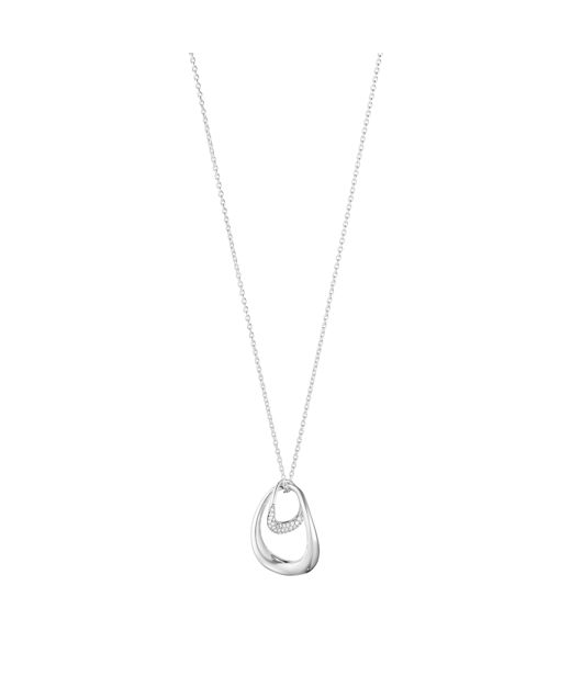 Silverhalsband Offspring Pave 0,08ct