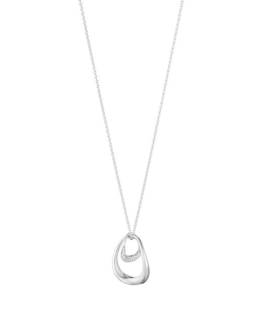 Silverhalsband Offspring Pave 0,08ct