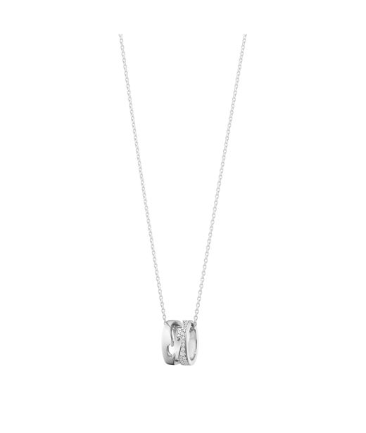18k vg Halsband Fusion Open 0,22ct