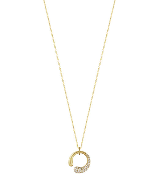 18k gg halsband Mercy Small 0,33ct