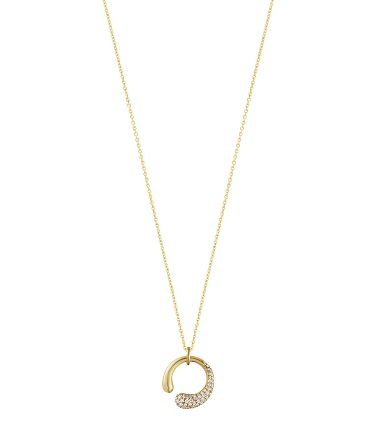 18k gg halsband Mercy Small 0,33ct