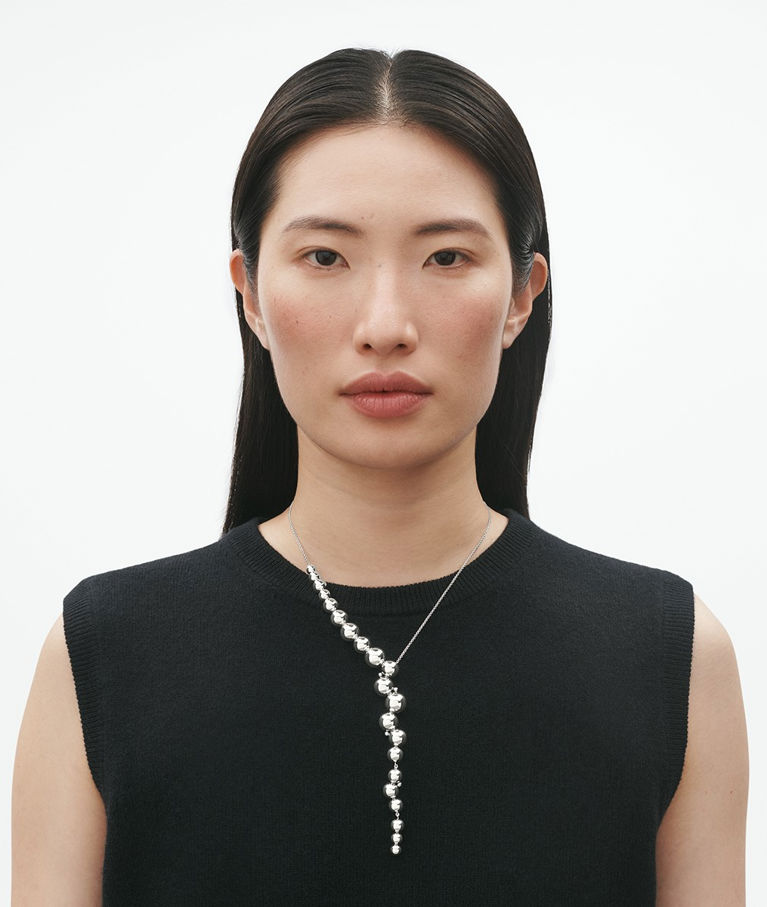 Silverhalsband Moonlight Grapes
