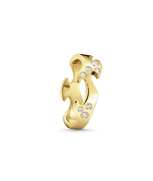 18k GG ring FusionCentre 0,16ct SIZE 56