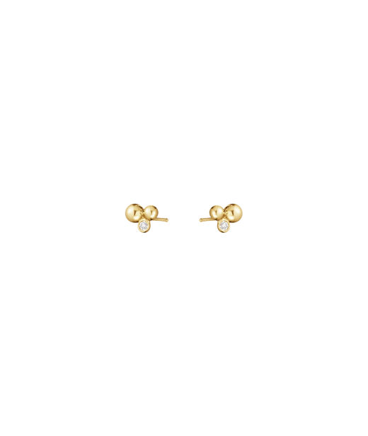 18k gg örhänge Grape Stud 0,07ct