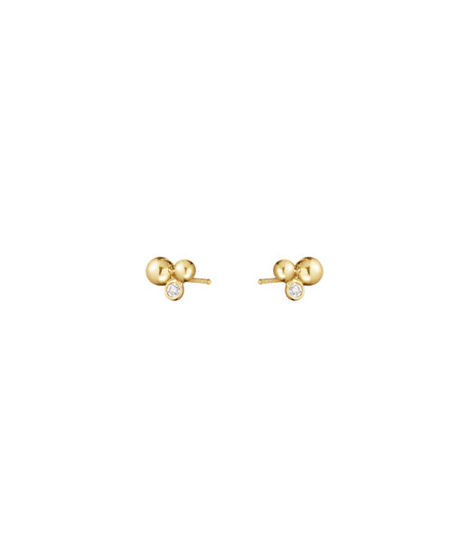 18k gg örhänge Grape Stud 0,07ct