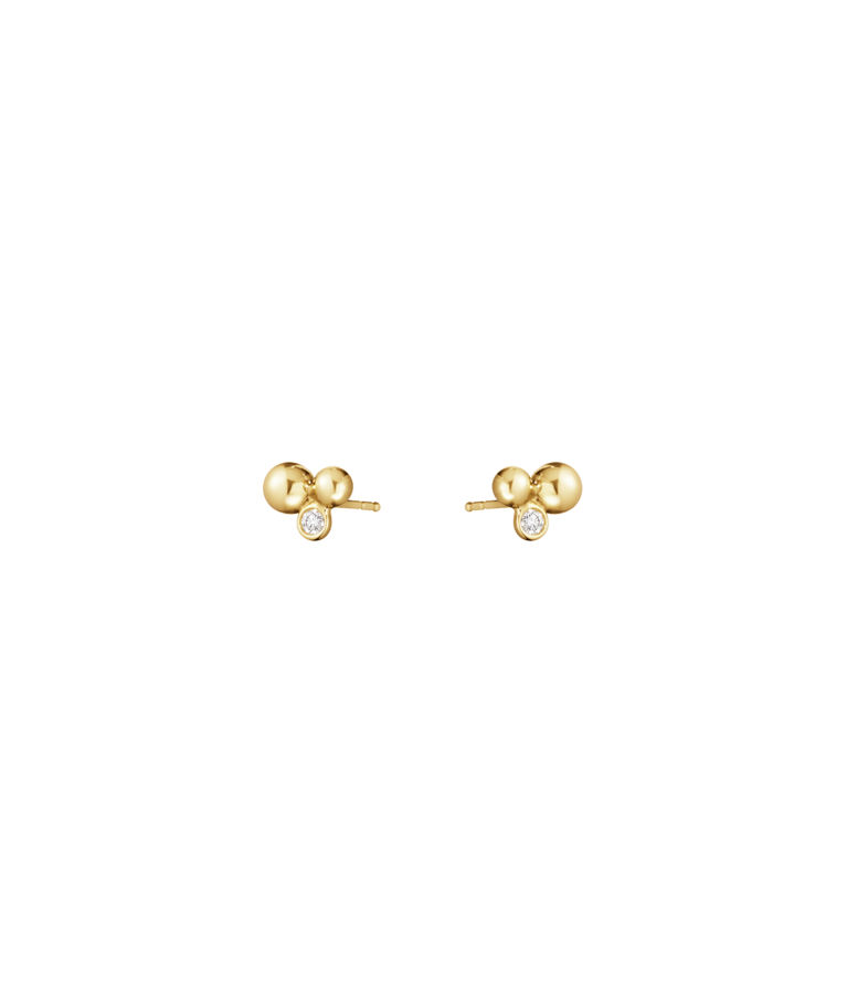 18k gg örhänge Grape Stud 0,07ct