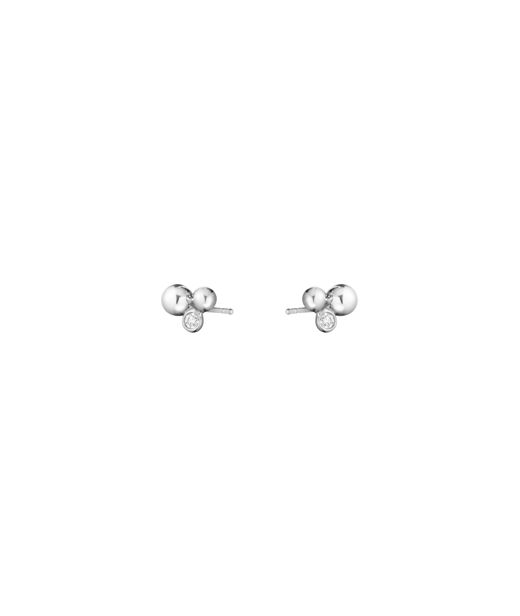 Silverörhänge Grape Stud 0,07ct