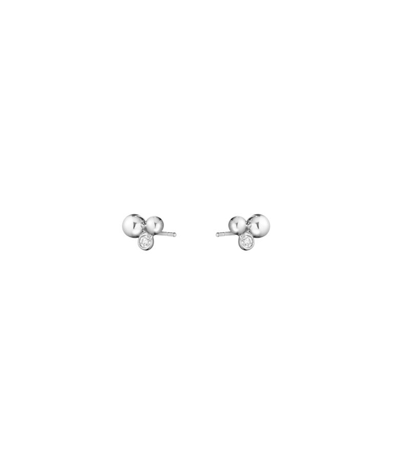 Silverörhänge Grape Stud 0,07ct