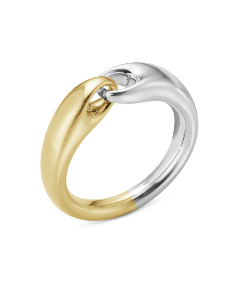 Silverring Reflect Small +18k gg SIZE 55