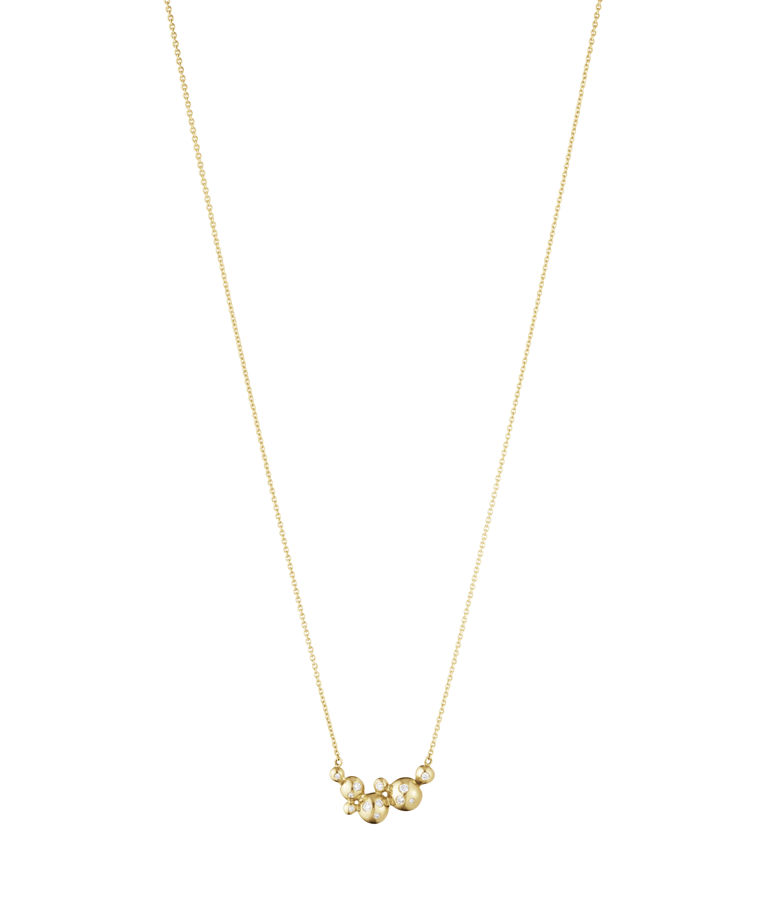 18k gg halsband Grape 0,09ct