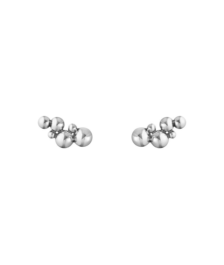 Silverörhänge Grape Short Earcuff