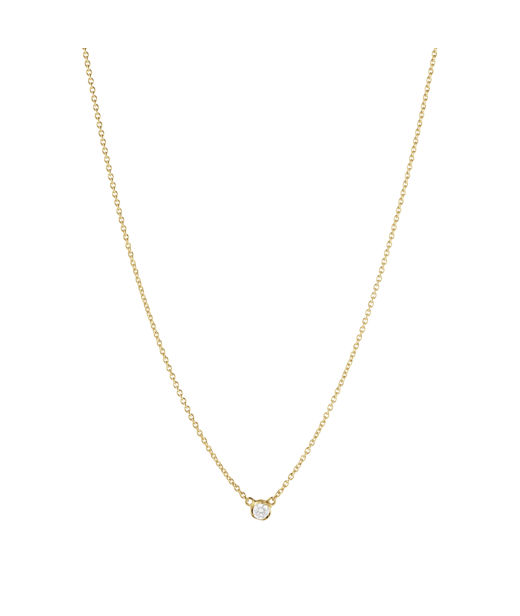 18k rg Halsband Signature Solitaire 0,05ct
