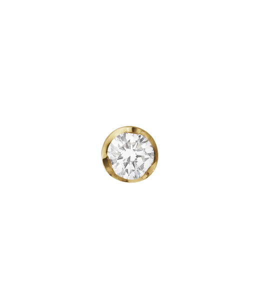 18k gg örhänge GJ Signature Solitare 0,10ct säljs styck