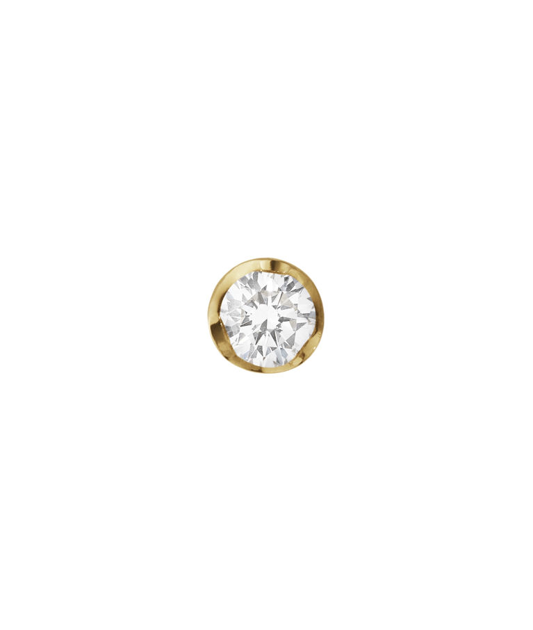 18k gg örhänge GJ Signature Solitare 0,10ct säljs styck