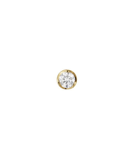 18k gg örhänge GJ Signature Solitare 0,05ct säljs styck